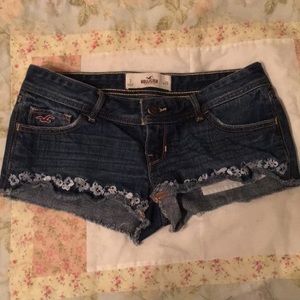 Hollister Embroidered Shorts!